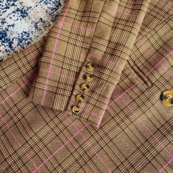 Munthe Plaid Pattern Blazer - like new condition - Picture 4 of 5